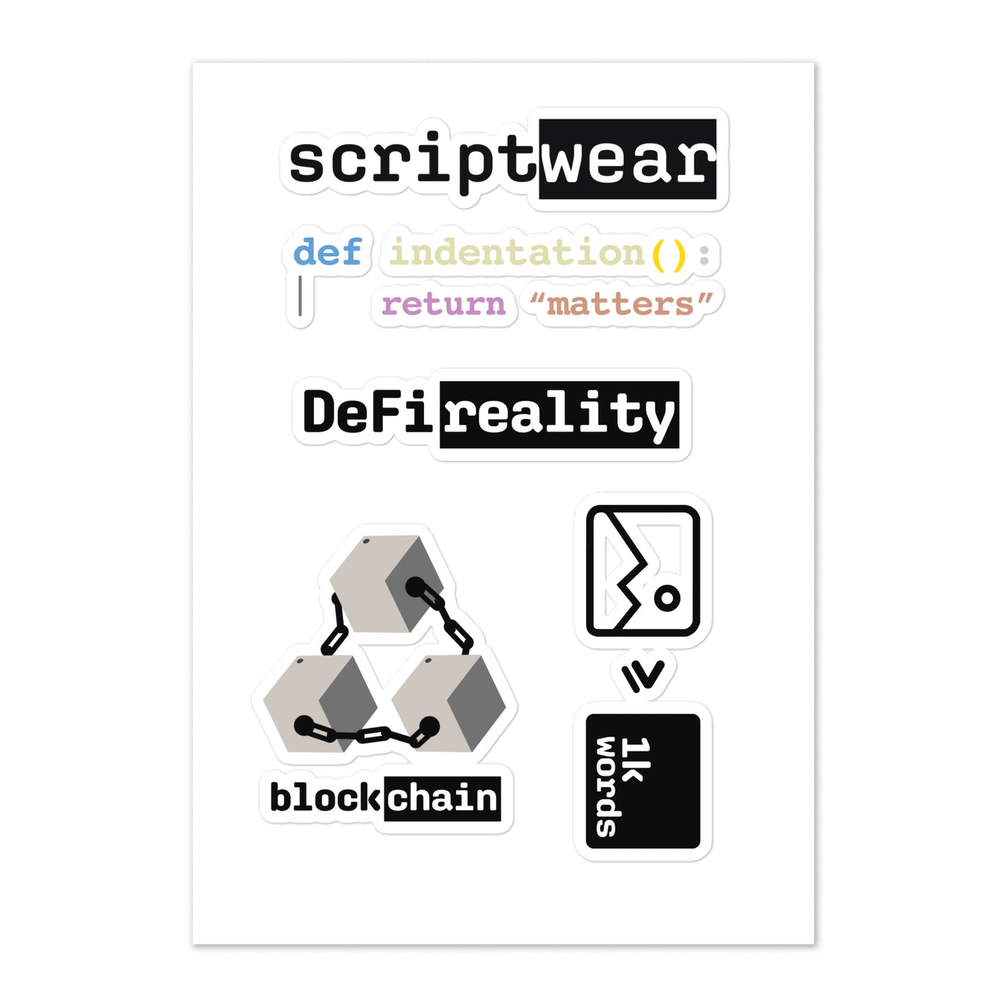 Assorted Sticker Pack - Group 2