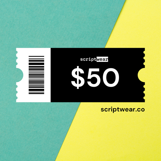 $50 Scriptwear Digital Gift Card