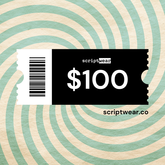 $100 Scriptwear Digital Gift Card