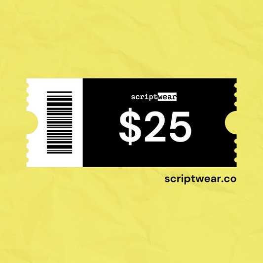 $25 Scriptwear Digital Gift Card